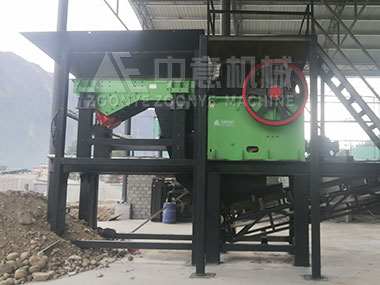 中意機械助力西藏建設(shè)，裝修垃圾處理設(shè)備安裝調(diào)試完成
